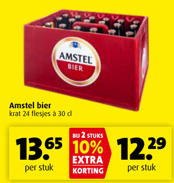 Aanbieding: Amstel bier