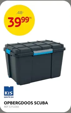 Aanbieding: Opbergdoos scuba