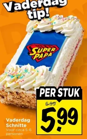 Aanbieding: Vaderdag Schnitte