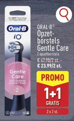 Promotie: Opzetborstels Gentle Care