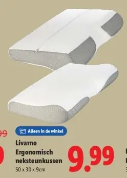 Aanbieding: Ergonomisch neksteunkussen