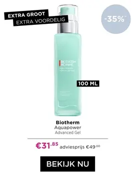 Aanbieding: Aquapower Advanced Gel