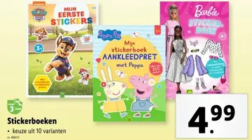 Aanbieding: Stickerboeken