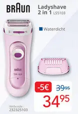 Aanbieding: Braun Ladyshave