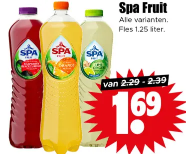 Aanbieding: Spa Fruit