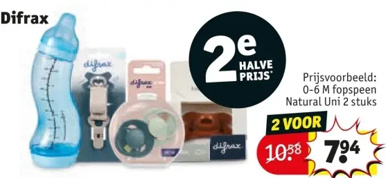 Aanbieding: fopspeen Natural Uni