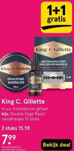 Aanbieding: King C. Gillette