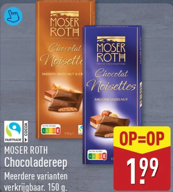 Aanbieding: Chocoladereep