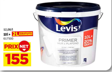 Offre: Levis PRIMER MUR & PLAFOND