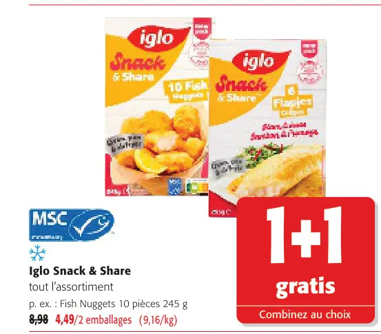 Offre: Snack & Share