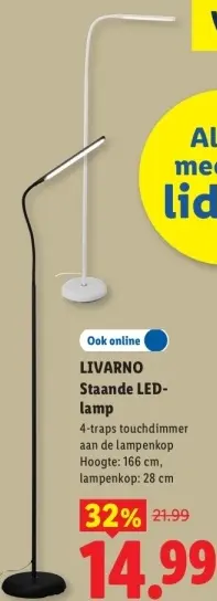Aanbieding: Staande LED-lamp