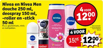 Aanbieding: Nivea en Nivea Men