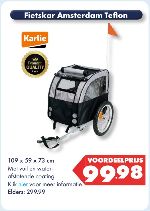 Aanbieding: Fietskar Amsterdam Teflon