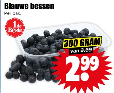 Aanbieding: Blauwe bessen