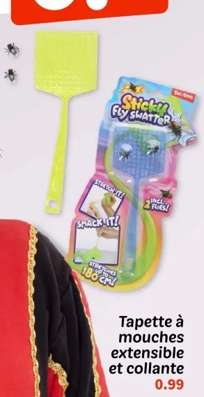 Offre: Tapette à mouches extensible et collante