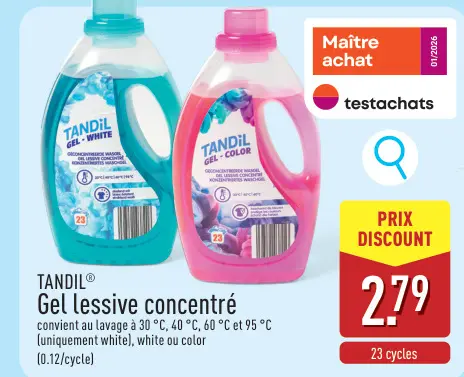 Offre: Gel lessive concentré
