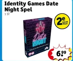 Aanbieding: Identity Games Date Night Spel