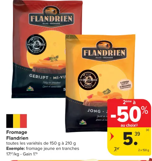 Offre: Fromage Flandrien