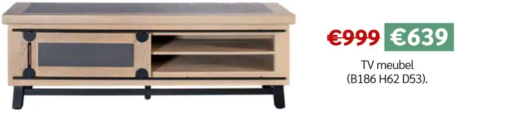 Promotie: TV-meubel