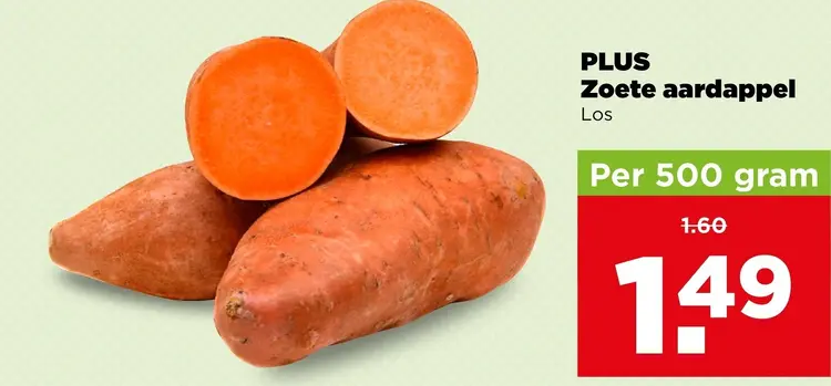 Aanbieding: PLUS Zoete aardappel