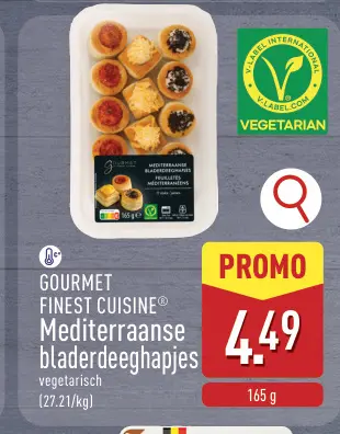 Promotie: Mediterraanse bladerdeedghapjes