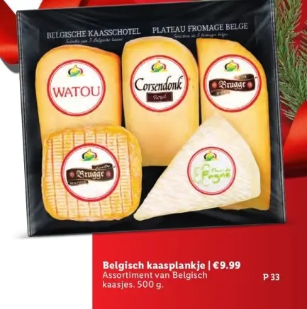 Aanbieding: Belgisch kaasplankje