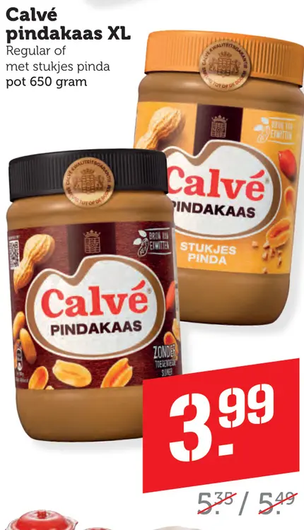Aanbieding: Pindakaas XL