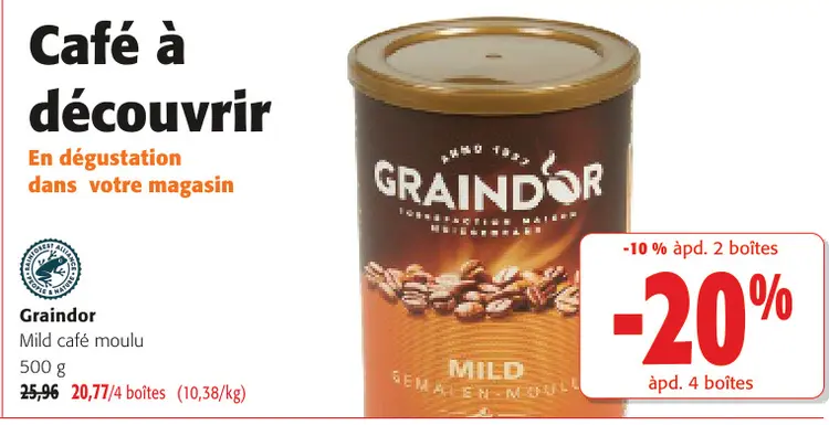 Offre: Café à découvrir