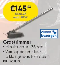 Aanbieding: Gastrimmer