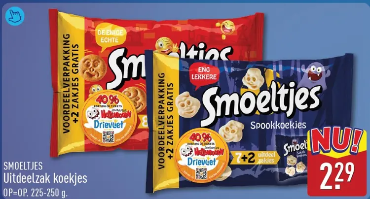 Aanbieding: Smoeltjes Uitdeelzak koekjes