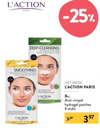 Promotie: Anti-rimpel hydrogel patches