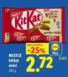 Aanbieding: Kitkat mini