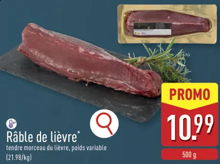 Offre: Râble de lièvre
