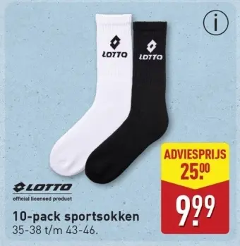 Aanbieding: sportsokken