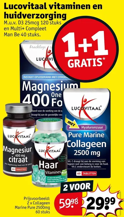 Promotie: Vitaminen en huidverzorging