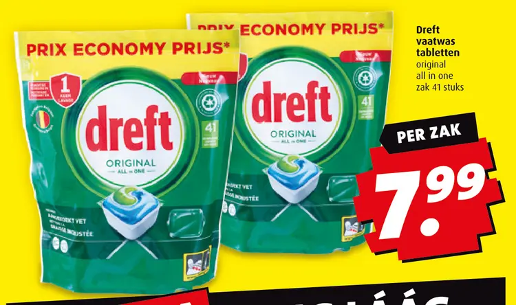 Aanbieding: Dreft vaatwastabletten