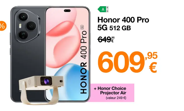 Offre: Honor 400 Pro