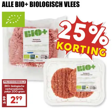 Aanbieding: Biologisch vlees