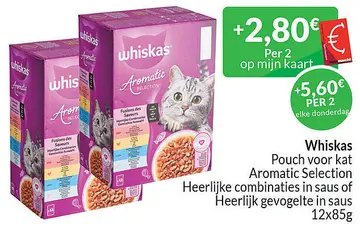 Aanbieding: Pouch voor kat Aromatic Selection