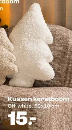 Aanbieding: Kussen kerstboom