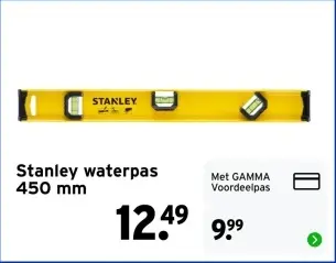 Aanbieding: waterpas
