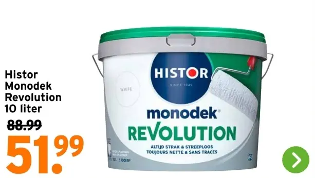Aanbieding: Monodek Revolution 10 liter