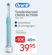 Promotie: Tandenborstel CROSS ACTION PRO 700