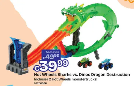 Aanbieding: Sharks vs. Dinos Dragon Destruction
