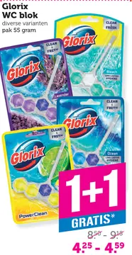 Aanbieding: Glorix WC blok