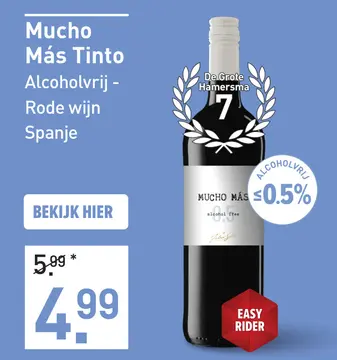Aanbieding: Mucho Más Tinto