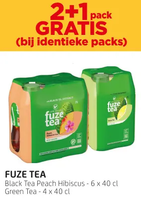 Promotie: Fuze tea