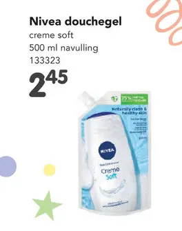 Promotie: douchegel creme soft