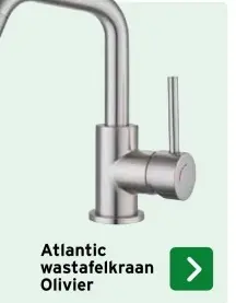 Aanbieding: Atlantic wastafelkraan Olivier