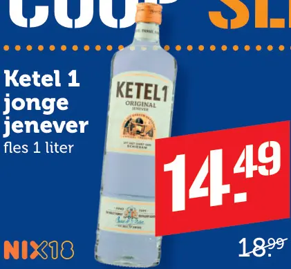 Aanbieding: Jonge jenever